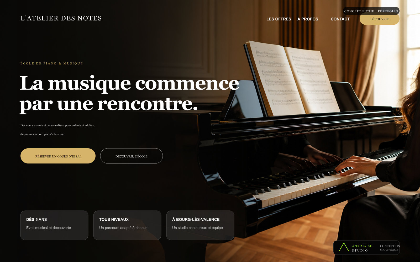 L’Atelier des Notes