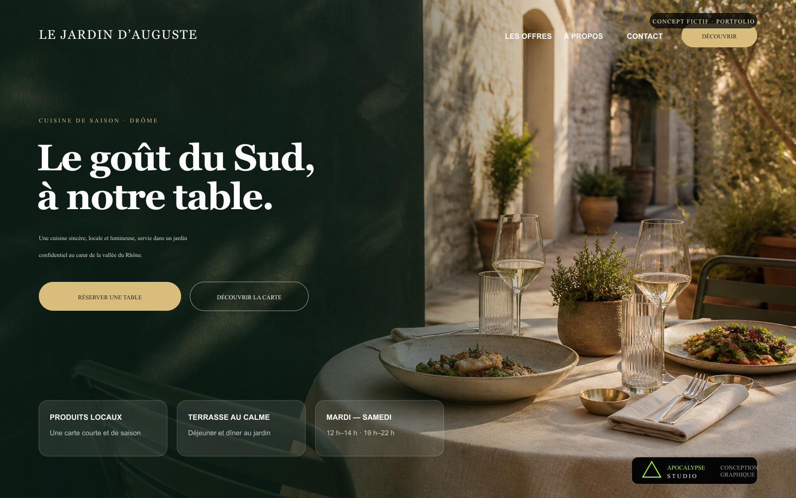 Le Jardin d’Auguste